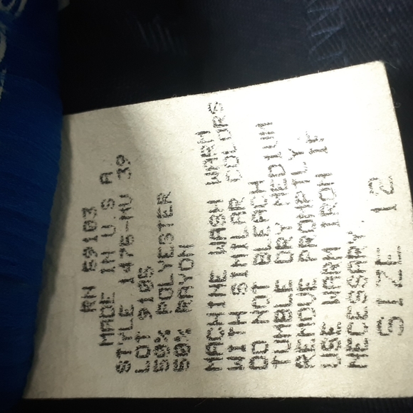 🇺🇸Samantha Navy Blue Pleated Front Trouser Style 1475-MV39 Size 12 Petite - Picture 16 of 16